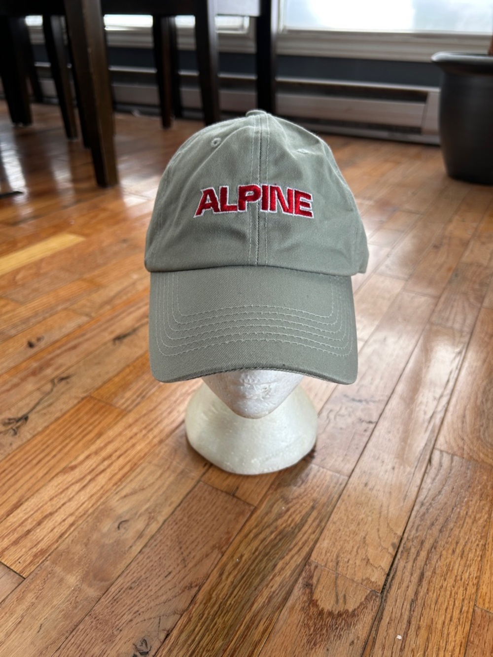Alpine Hat with Red Embroidered Logo